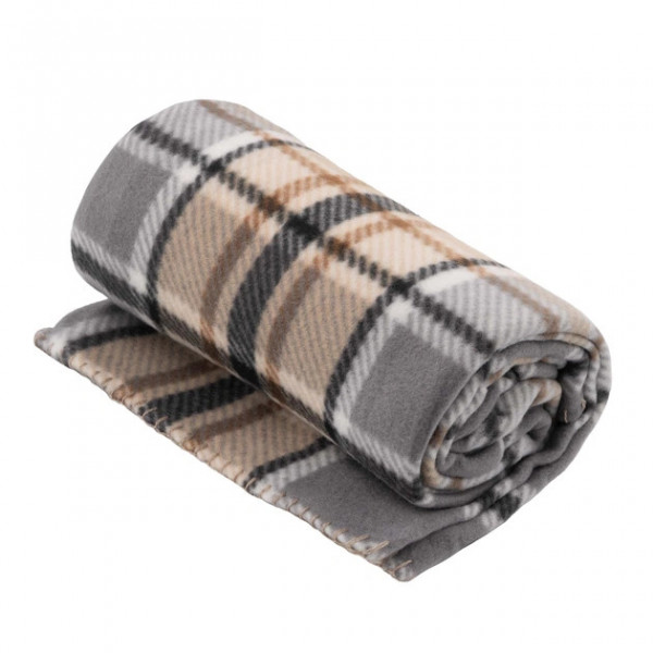 Плед Ardesto FleeСe ART0721PB 130х160 см сірий