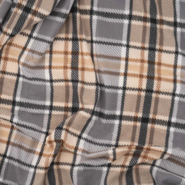 Плед Ardesto FleeСe ART0721PB 130х160 см сірий