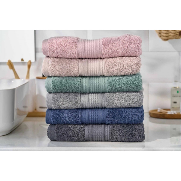 Рушник банний махровий Ardesto SuperSoft ART2270DBP 70х140 см синій