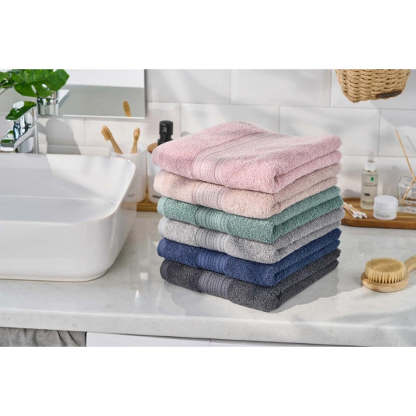 Рушник банний махровий Ardesto SuperSoft ART2270DBP 70х140 см синій