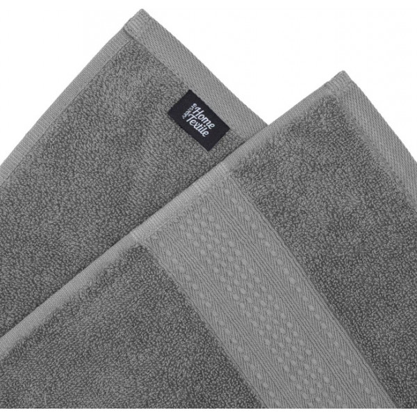 Рушник банний махровий Ardesto SuperSoft ART2270SLP 70х140 см сіре