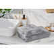Рушник банний махровий Ardesto SuperSoft ART2270SLP 70х140 см сіре
