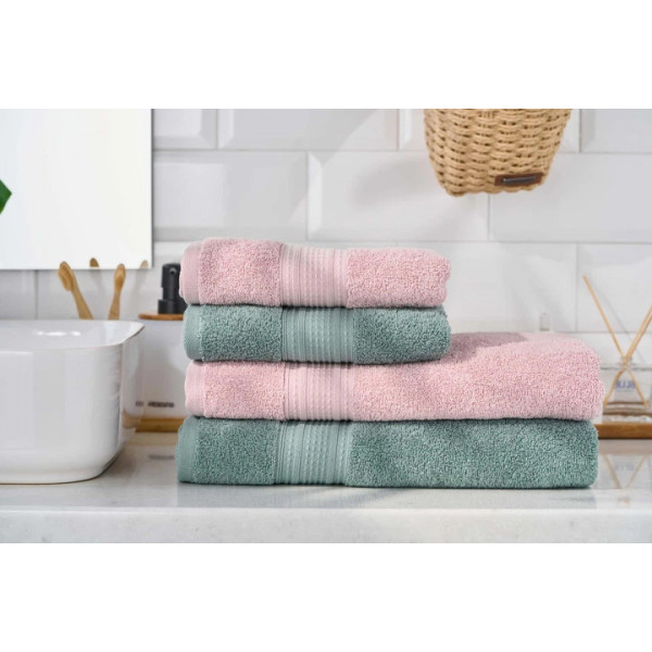 Рушник махровий Ardesto SuperSoft ART2250DBP 50х90 см синій