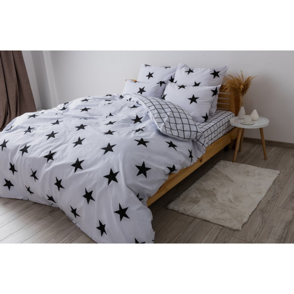 Постільна білизна євро ТЕП Soft dreams Morning Stars 2-03859-25302 200х215 см