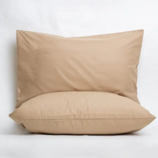 Комплект наволочок ТЕП 2-04245_30425 70х70 см 2 шт пісочний