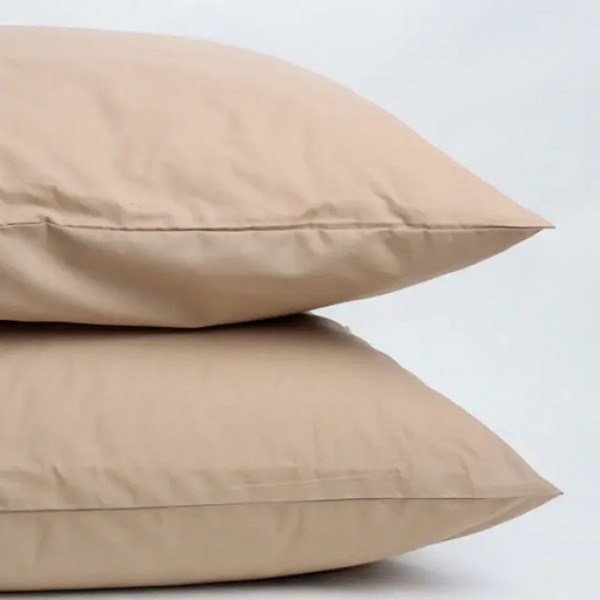 Комплект наволочок ТЕП 2-04245_30425 70х70 см 2 шт пісочний