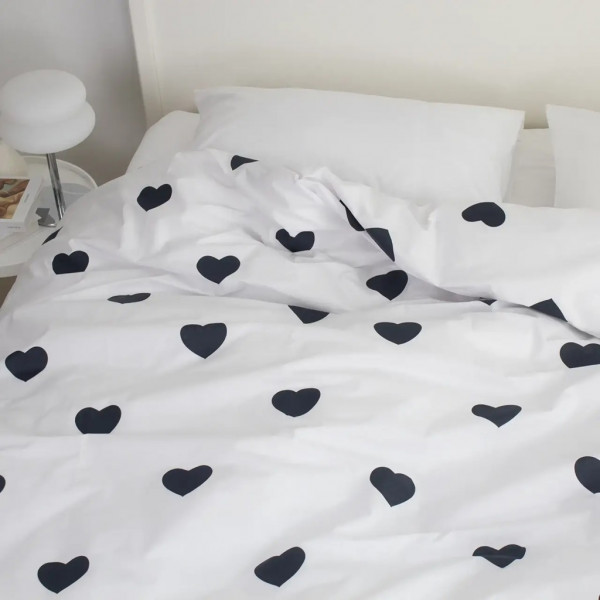 Підковдра ТЕП Navy Blue Love Reverse 2-04847_34310 180х215 см