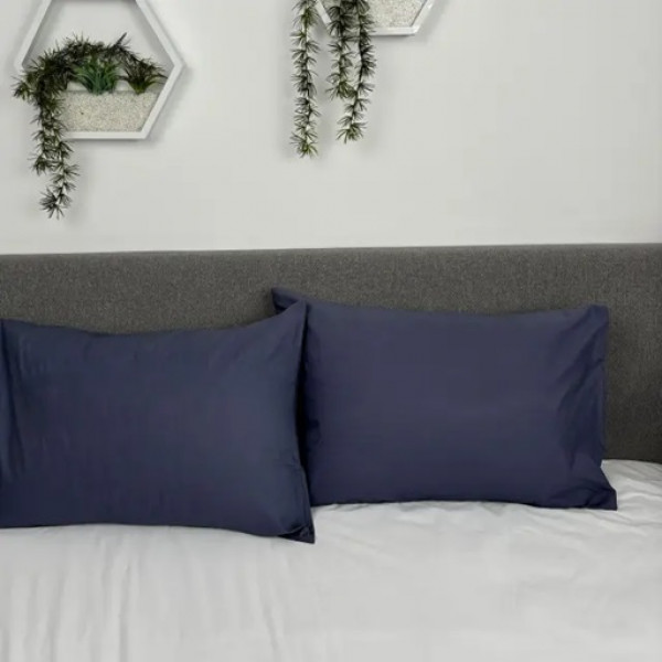 Комплект наволочок ТЕП 2-04789_34449 40х40 см 2 шт графітовий