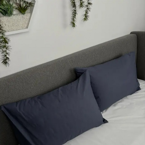 Комплект наволочок ТЕП 2-04789_34449 40х40 см 2 шт графітовий