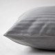 Постільна білизна євро ТЕП СТРАЙП САТИН PREMIUM Grey 2-04800_34075 200х215 см сіра