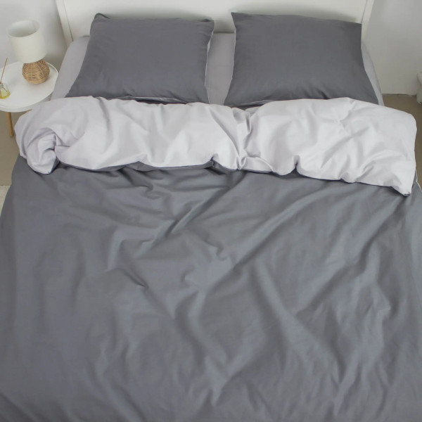 Постільна білизна полуторна ТЕП Happy Sleep Dark Gray 2-03794_31630 150х215 см