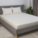 Простирадло-чохол на гумці полуторна ТЕП Velour 2-04824_34655 180х200 см молочне