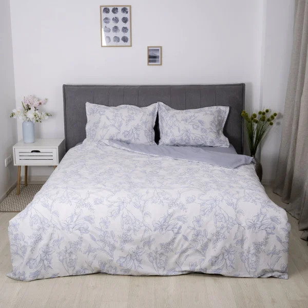 Постільна білизна євро Tiare Сатин Люкс 191-E 230х260 см