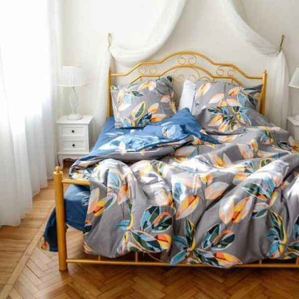 Постільна білизна євро Viluta Ранфорс 22184-E 220х200 см