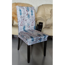 Чохол на стілець універсальний Абстракція Бетон Туреччина 50735
