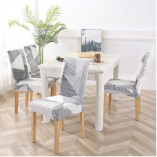 Чохол на стілець універсальний Абстракція Штрих Туреччина 50737