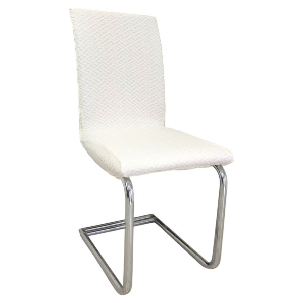 Чохол на стілець універсальний Жакард Абстракція Туреччина 50746 чисте молоко