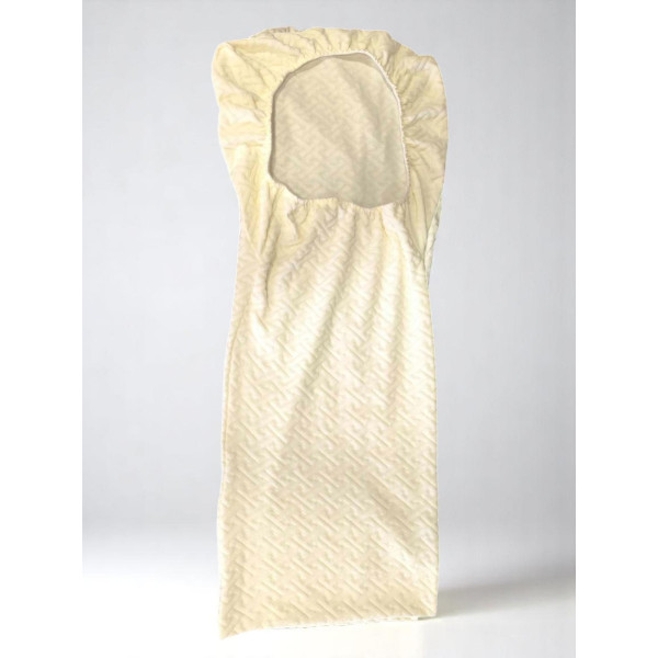 Чохол на стілець універсальний Жакард Абстракція Туреччина 50746 чисте молоко