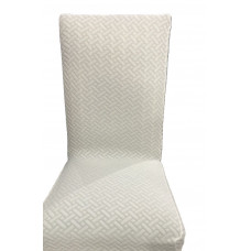Чохол на стілець універсальний Цегла Туреччина 50748 чисте молоко