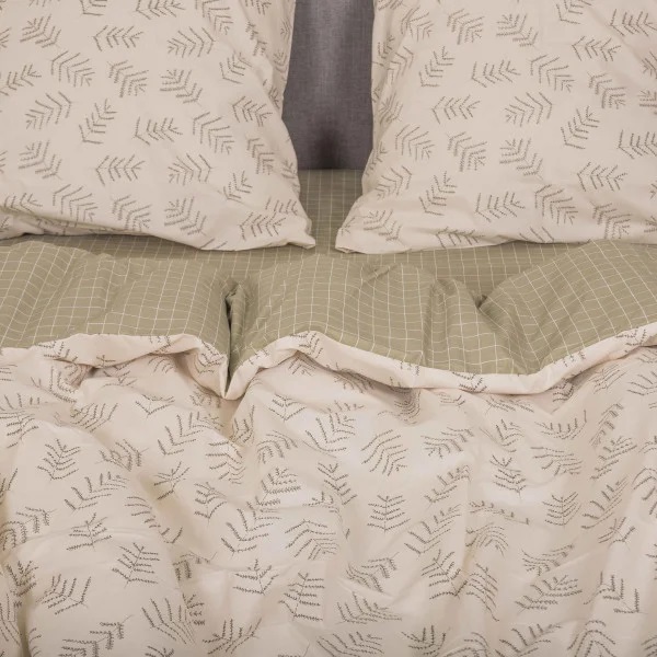 Постільна білизна євро Viluta Ранфорс 22205-E 220х200 см