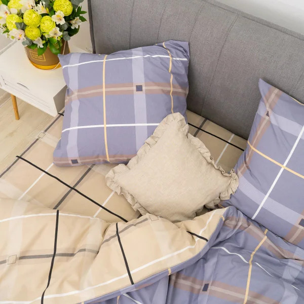 Постільна білизна євро Viluta Ранфорс 3 24348-E 220х200 см