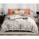 Постільна білизна євро з фланелі Koloco 4 сезони 20169 200х230 см