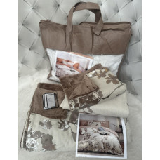 Постільна білизна євро з фланелі Koloco 4 сезони 20170 200х230 см