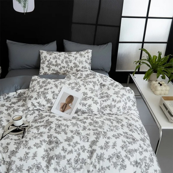 Постільна білизна євро з фланелі Koloco 4 сезони 20174 200х230 см