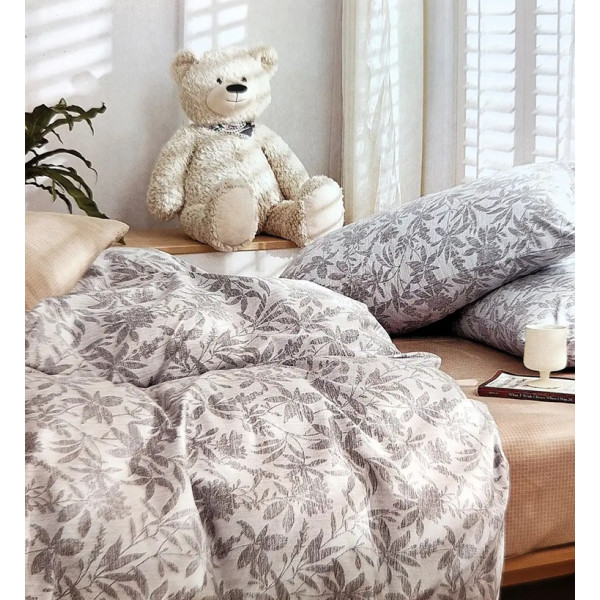 Постільна білизна євро з фланелі Koloco 4 сезони 20176 200х230 см