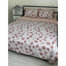 Постільна білизна євро з демісезонною ковдрою з мусліну Koloco 20195 220х240 см