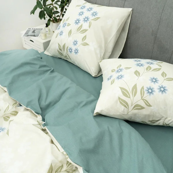 Постільна білизна двоспальна Viluta Ранфорс 24340-2 210х175 см