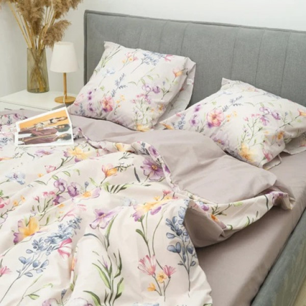 Постільна білизна євро Viluta Ранфорс 5 25353-E/3 220х200 см