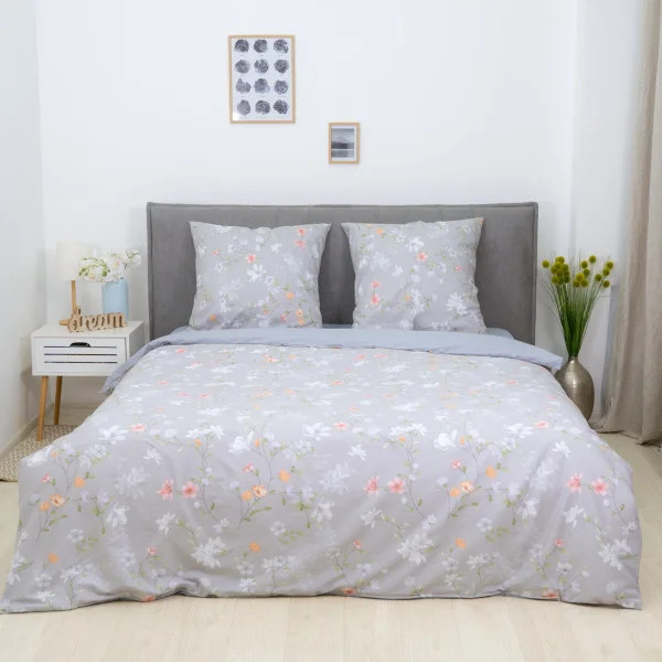 Постільна білизна євро Viluta Сатин Twill 816-E 220х200 см