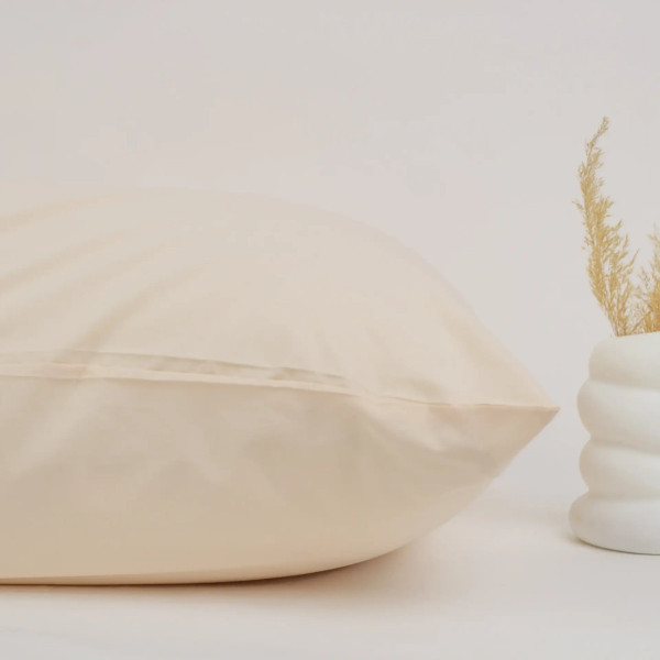 Комплект наволочок ТЕП 12-1007 TCX Creamy 2-04245_30945 70х70 см 2 шт кремовий