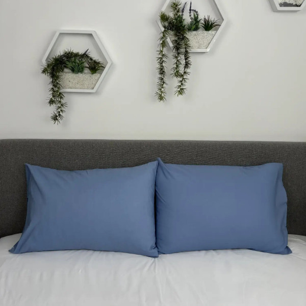 Комплект наволочок ТЕП Blue 2-04245_30946 70х70 см 2 шт блакитний