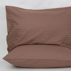 Комплект наволочок ТЕП Сатин Macchiato 2-04793_34473 50х70 см кавовий