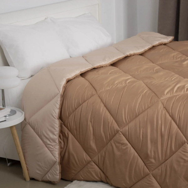 Ковдра євро ТЕП Alaska 1-00154_27925 200х220 см кавова комбінована