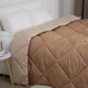 Ковдра полуторна ТЕП Alaska 1-00150_27923 150х205 см кавова комбінована