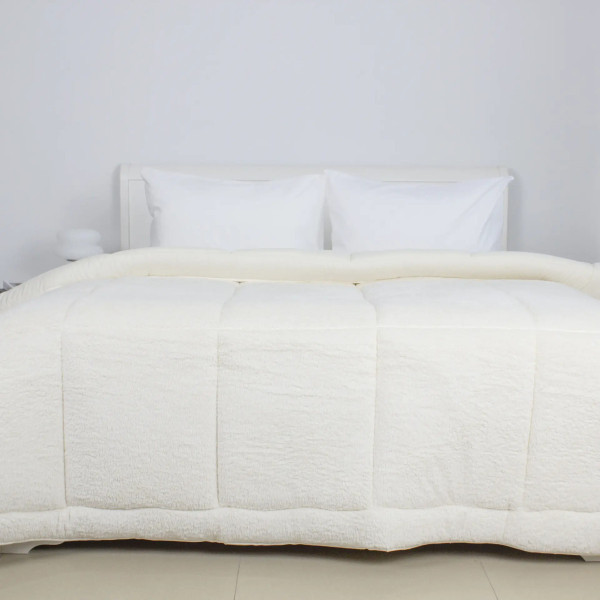 Ковдра полуторна ТЕП TEDDY 1-05207_35046 150х210 см молочна