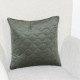 Подушка декоративна ТЕП Velure 3-00437_34010 40х40 см темно-зелена