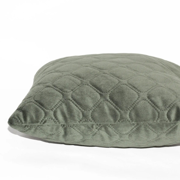 Подушка декоративна ТЕП Velure 3-00437_34010 40х40 см темно-зелена