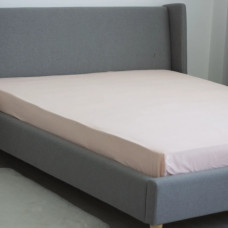 Простирадло-чохол на резинці односпальне ТЕП Натхнення 2-04017_32244 200х200 см світло-нюдове