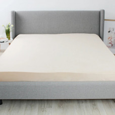 Простирадло-чохол на гумці полуторна ТЕП Velour 2-04756_35031 160х200 см бежева