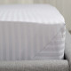 Простирадло-чохол на резинці полуторна ТЕП Сатин Micro Chip 2-04797_34320 160х200 см світло-сіра