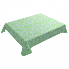 Скатертина з ПВХ Werk Зелена мозаїка WK-30003 100х137 см