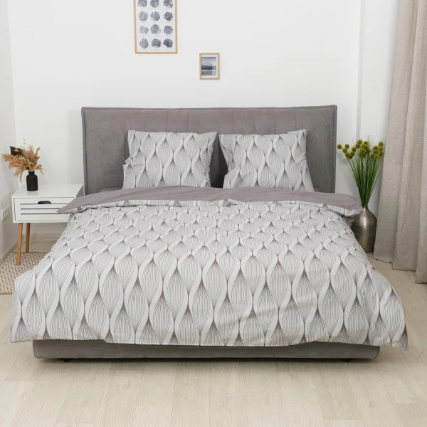 Постільна білизна євро Viluta Ранфорс 25394-E 220х200 см