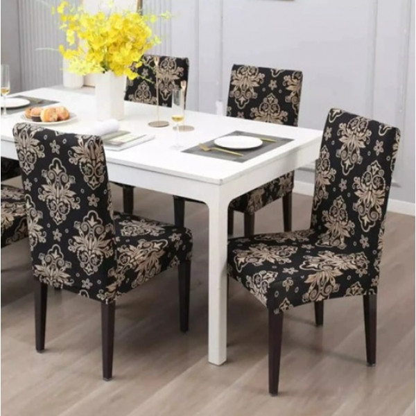 Чохол на стілець універсальний Абстракція Вензеля Туреччина 50753