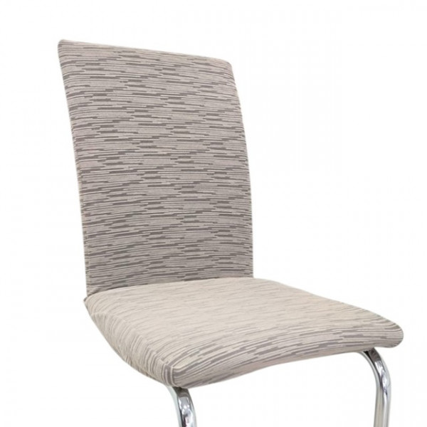 Чохол на стілець універсальний Мілано Туреччина 50764 кавовий