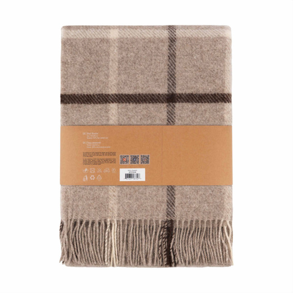 Плед Ardesto Leonardo Alpina ART0702LM 140x200 см бежевий