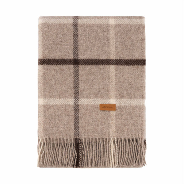 Плед Ardesto Leonardo Alpina ART0702LM 140x200 см бежевий